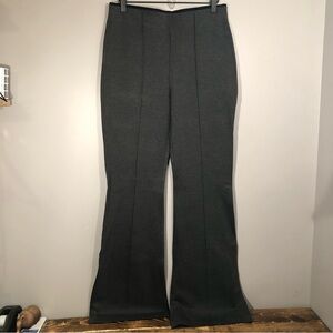 NWT Banana Republic High Rise Flare Stretch Pull On Pants Grey Medium